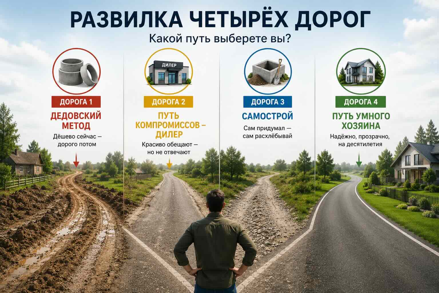 Четыре дороги